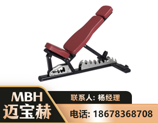 德宏可调哑铃椅